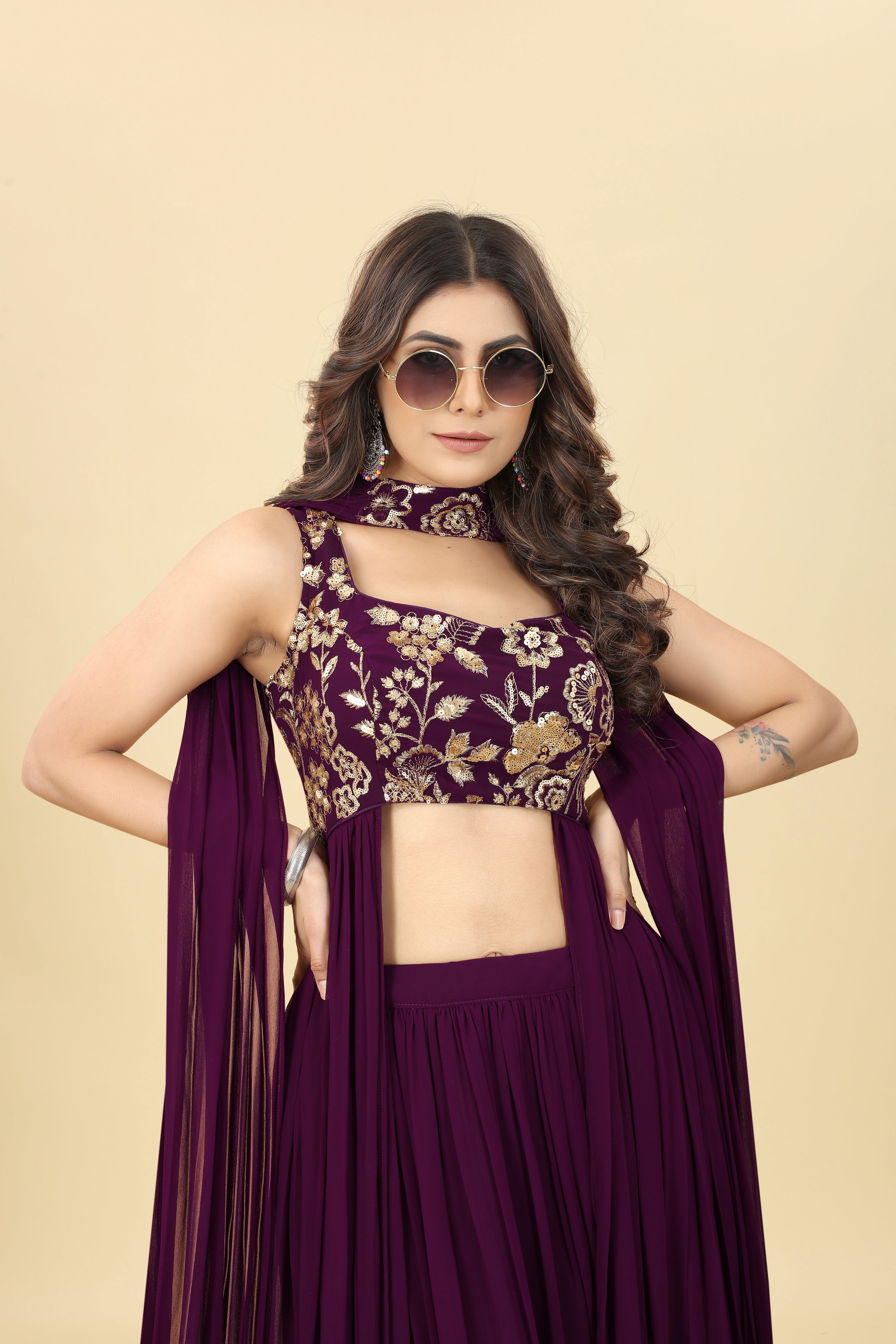 Primefair Women's Embroidery Sleeveless Design Phantom Readymade Blouse For  Saree And Lehenga Choli at Rs 316/piece | Embroidered Blouses in Surat |  ID: 25906599248