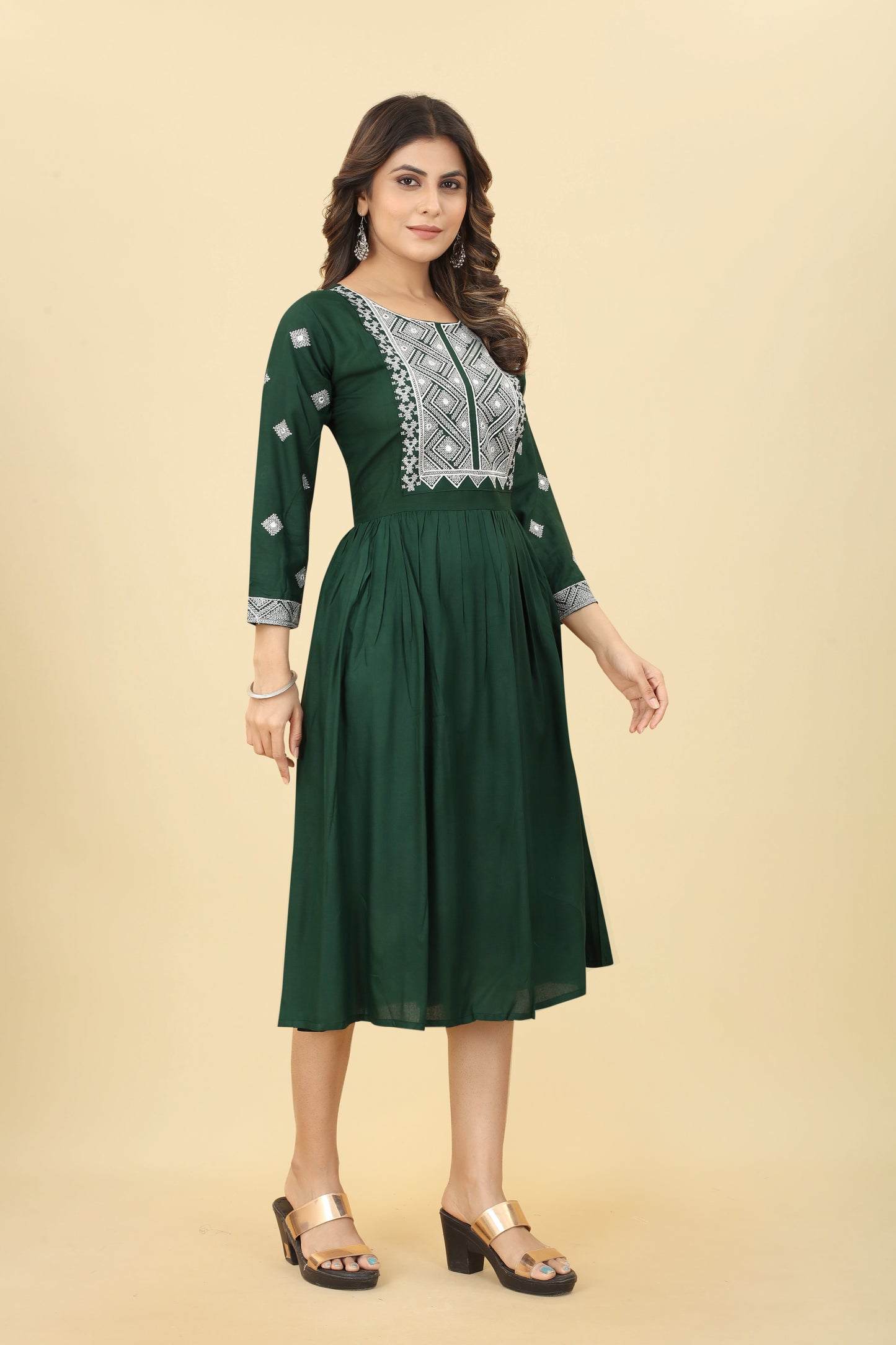 Women Embroidered Kurti for Women