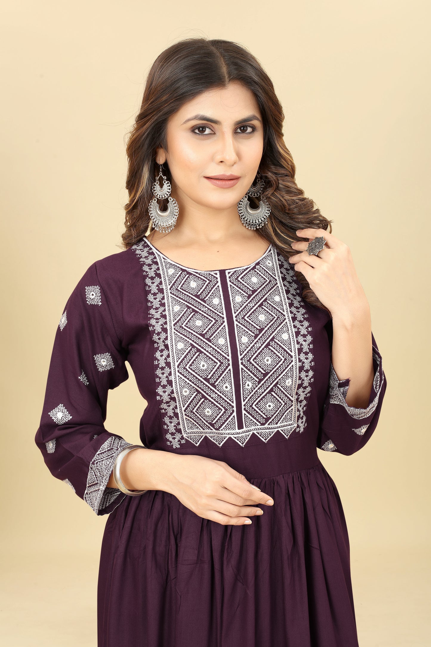 Women Embroidered Kurti for Women