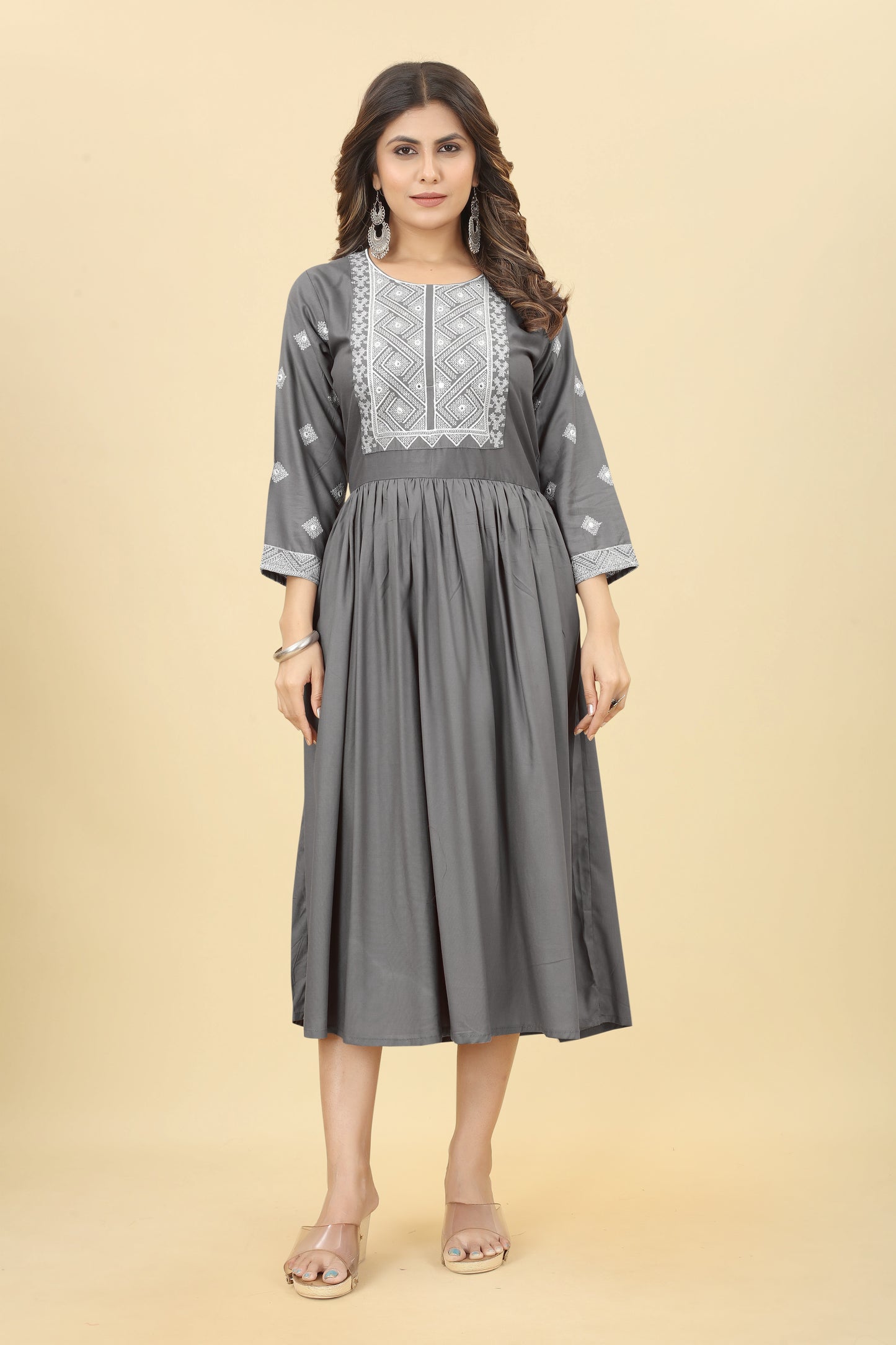 Women Embroidered Kurti for Women