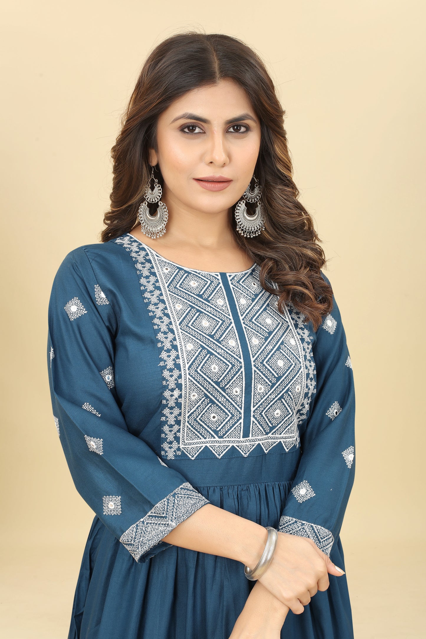 Women Embroidered Kurti for Women