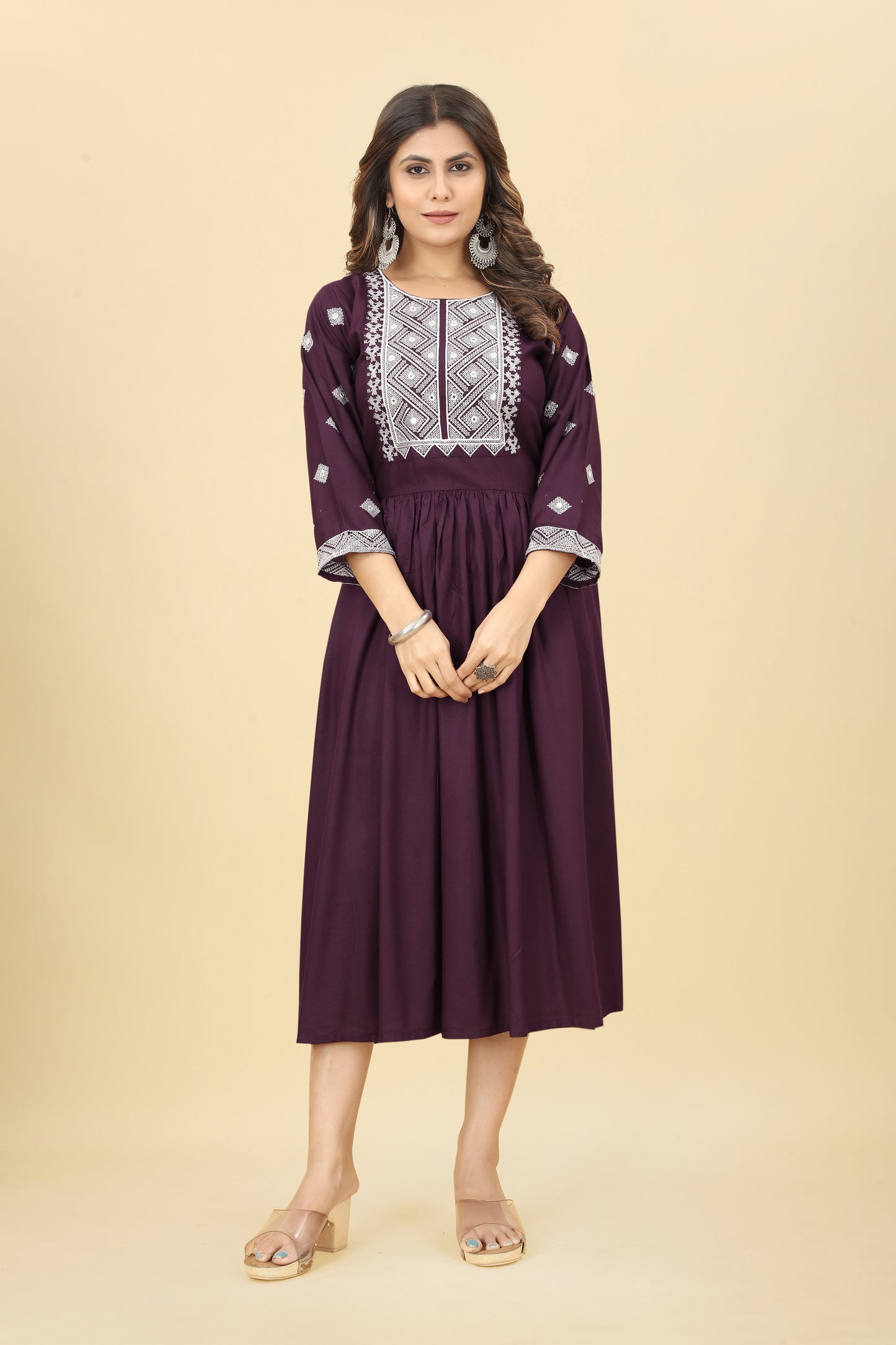 Women Embroidered Kurti for Women